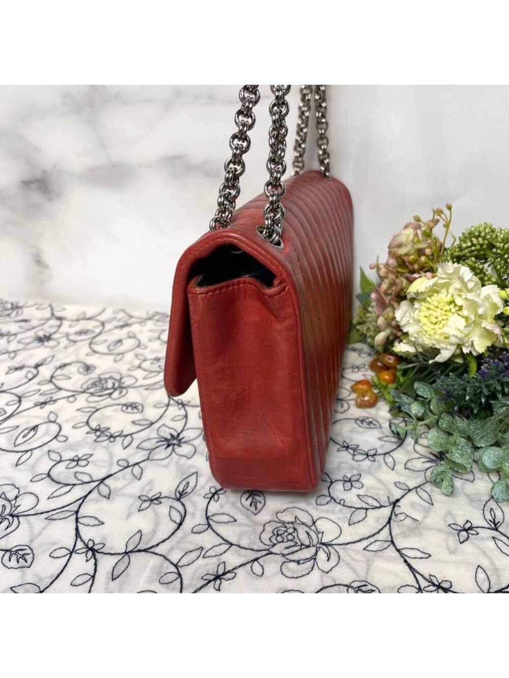 ★SOLD★ Chanel Mademoiselle Double Flap Chain - Picture 6 of 15